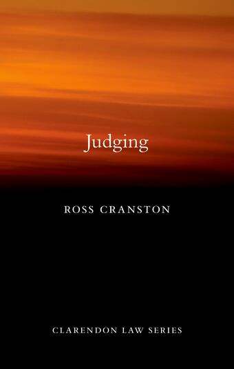 Judging Cls Cloth book cover