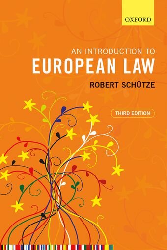 An Introduction to European Law book cover