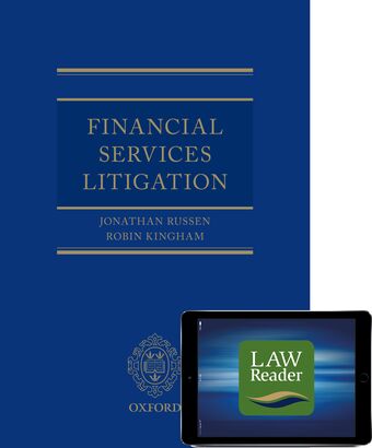 Financial Services Litigation: Digital Pack book cover