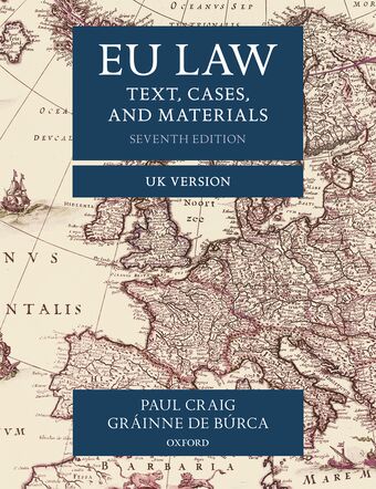 EU Law Text Cases and Materials UK Version book cover