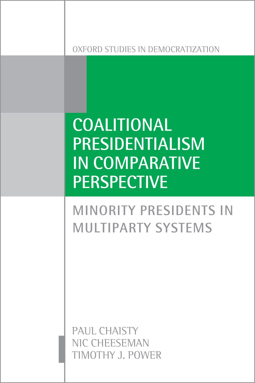 Coalitional Presidentialism in Comparative Perspective book cover