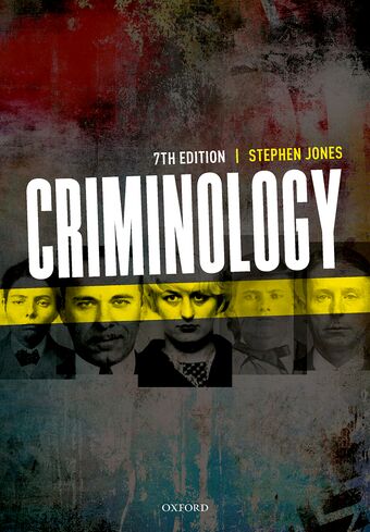 Criminology book cover