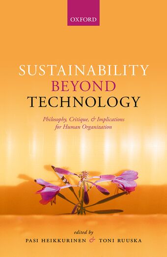 Sustainability Beyond Technology book cover