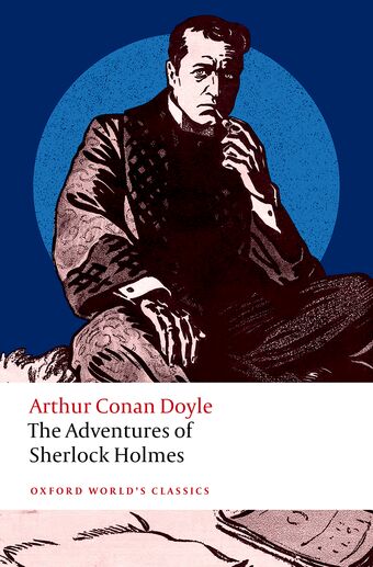 The Adventures of Sherlock Holmes book cover