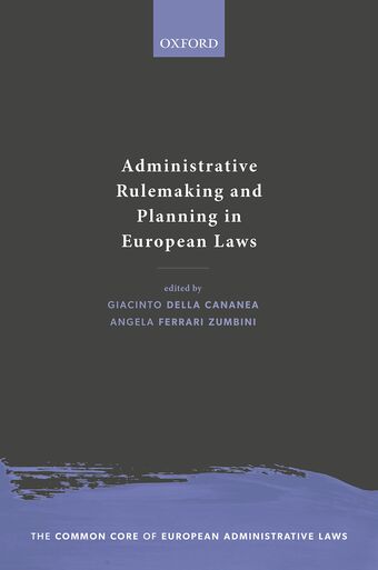 Administrative Rulemaking and Planning in European Laws book cover