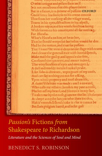 Passion's Fictions from Shakespeare to Richardson book cover