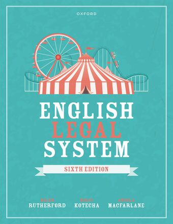 English Legal System book cover
