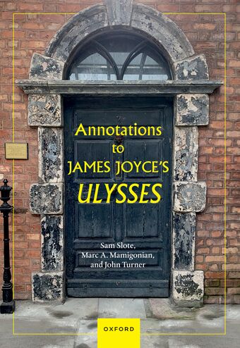 Annotations to James Joyce's Ulysses book cover