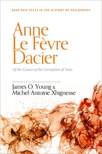 Anne Le Fevre Dacier book cover