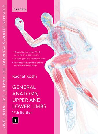 Cunningham's Manual of Practical Anatomy Vol 1 General Anatomy, Upper and Lowe book cover