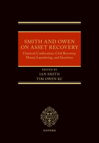 Smith and Owen on Asset Recovery book cover