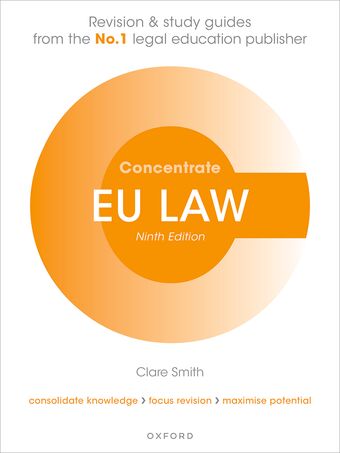 EU Law Concentrate Law Revision and Study Guide book cover
