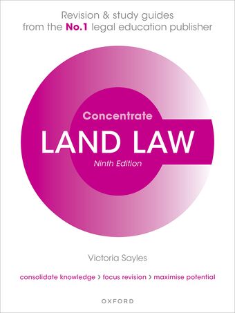Land Law Concentrate Law Revision and Study Guide book cover