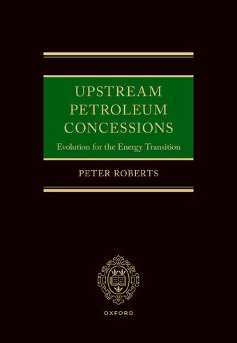 Upstream Petroleum Concessions Cloth book cover