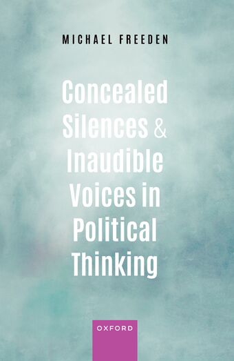 Concealed Silences And Inaudible Voices In Political Thinking Paperback book cover