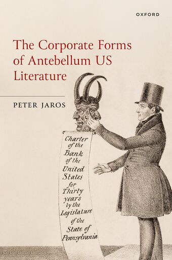The Corporate Forms of Antebellum US Literature book cover