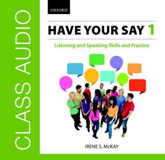 Have Your Say 1 Class Audio CD book cover
