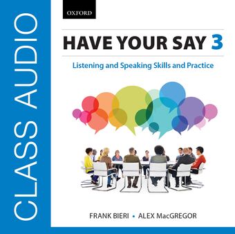 Have Your Say 3 Class Audio CD book cover