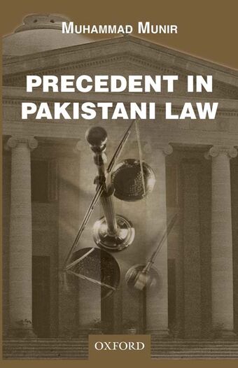 Precedent in Pakistani Law book cover