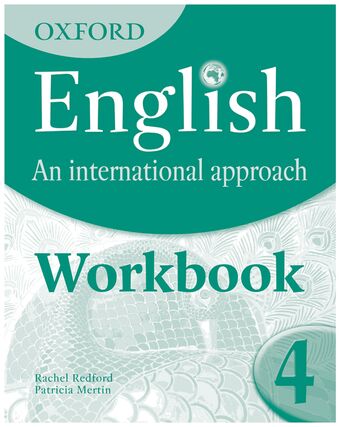 Oxford English An International Approach Workbook 4 book cover