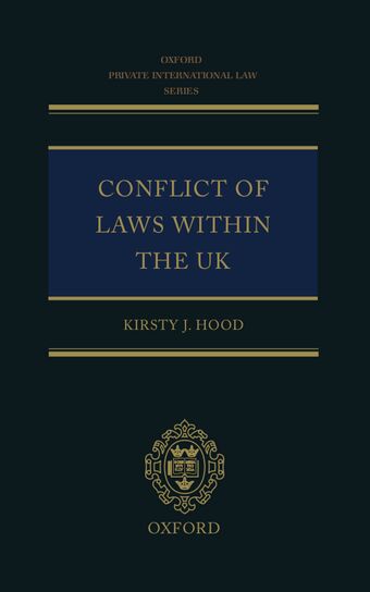 Conflict of Laws Within the UK book cover