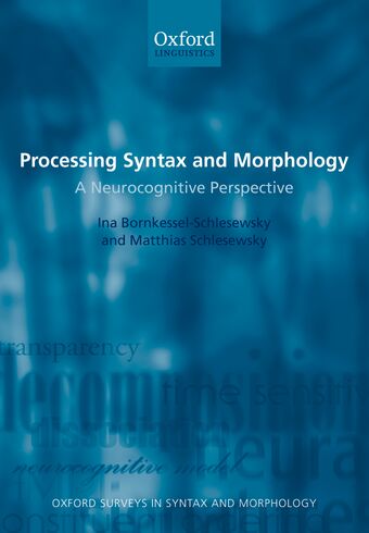 Processing Syntax and Morphology book cover