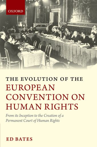 The Evolution of the European Convention on Human Rights book cover
