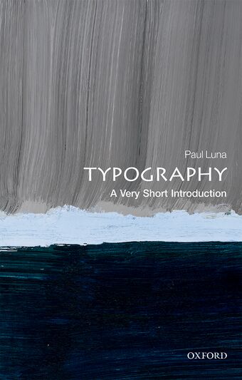 Typography book cover
