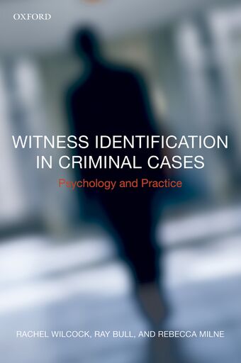 Witness Identification in Criminal Cases book cover