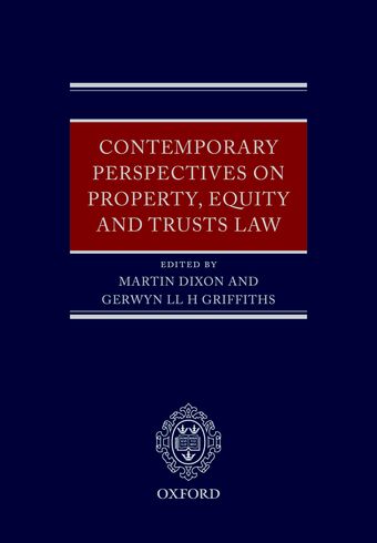 Contemporary Perspectives on Property, Equity and Trust Law book cover