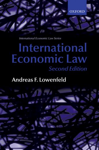 International Economic Law book cover