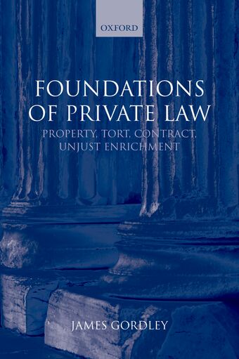 Foundations of Private Law book cover