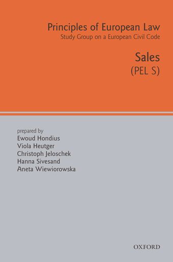 Principles of European Law, Volume 5 book cover
