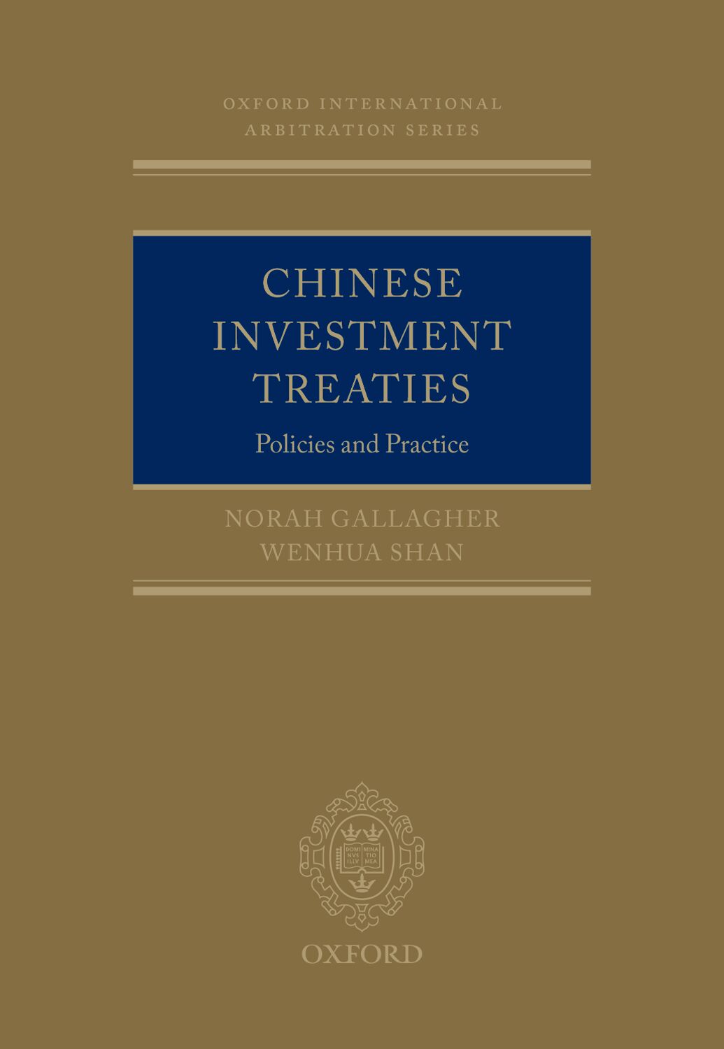 Chinese Investment Treaties book cover