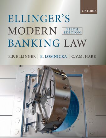 Ellinger's Modern Banking Law book cover