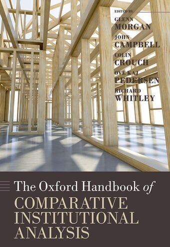 The Oxford Handbook of Comparative Institutional Analysis book cover