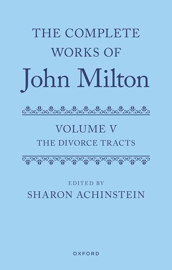 The Complete Works of John Milton book cover