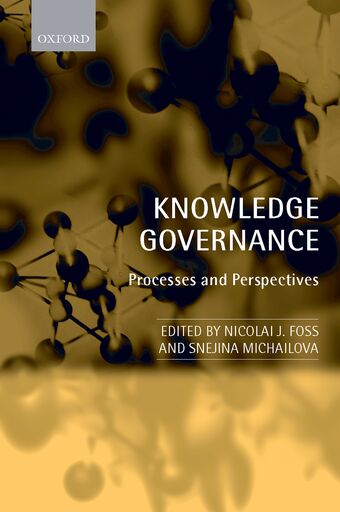 Knowledge Governance book cover