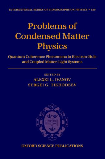 Problems of Condensed Matter Physics book cover