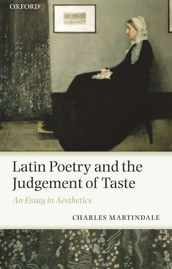 Latin Poetry and The Judgement of Taste book cover