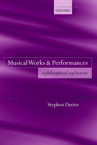 Musical Works and Performances book cover