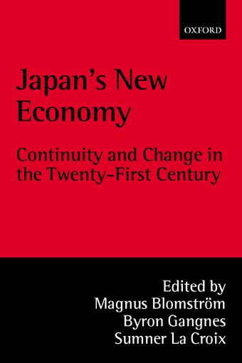 Japan's New Economy book cover