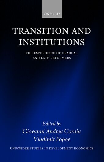 Transition and Institutions book cover