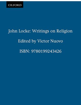 John Locke: Writings on Religion book cover