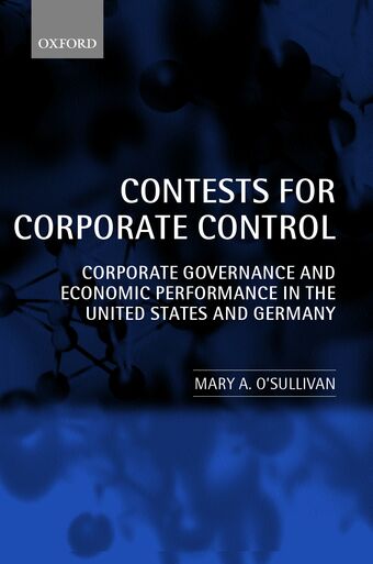 Contests for Corporate Control book cover