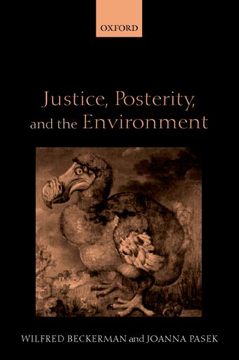 Justice, Posterity, and the Environment book cover