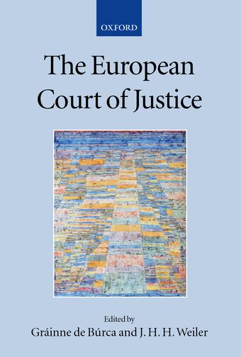 The European Court of Justice book cover