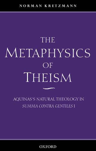 The Metaphysics of Theism book cover