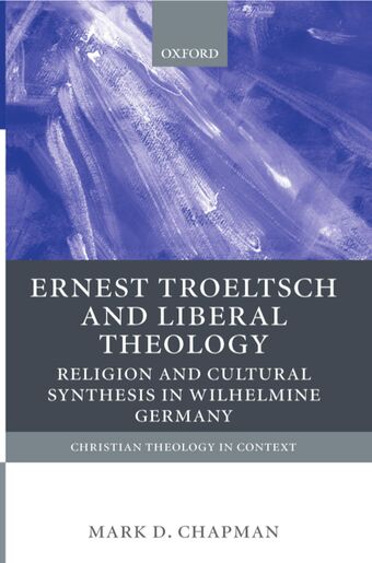 Ernst Troeltsch and Liberal Theology book cover
