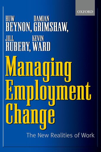 Managing Employment Change book cover